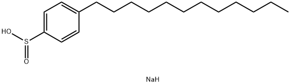 p-ドデシルベンゼンスルフィン酸ナトリウム 化学構造式