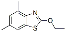 Benzothiazole, 2-ethoxy-4,6-dimethyl- (9CI) Structure