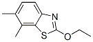 Benzothiazole, 2-ethoxy-6,7-dimethyl- (9CI) Structure