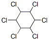 1,2,3,4,5,6-ヘキサクロロシクロヘキサン 化学構造式