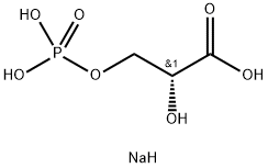 D-(−)-3-ホスホグリセリン酸 二ナトリウム塩 化学構造式