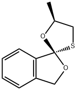 Spiro[isobenzofuran-1(3H),2-[1,3]oxathiolane], 5-methyl-, (1S,5S)- (9CI) Structure