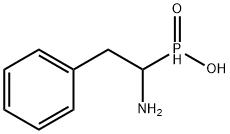 (1-AMINO-2-PHENYLETHYL)PHOSPHINIC ACID 结构式