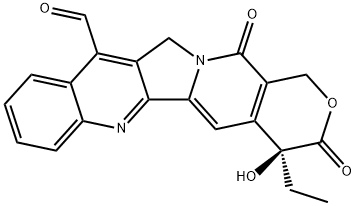 (S)-11-ForMy-4-ethyl-4-hydroxy-1,12-dihydro-4H-2-oxa-6,12a  -diaza-dibenzo[b,h]fluorene-3,13-dione Structure