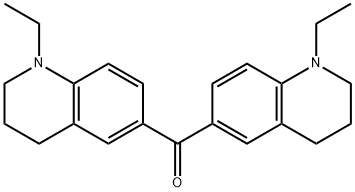 bis(1-ethyl-1,2,3,4-tetrahydroquinolin-6-yl) ketone Structure