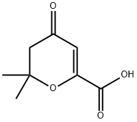 3,4-DIHYDRO-2,2-DIMETHYL-4-OXO-2H-PYRAN-6-CARBOXYLIC ACID Structure