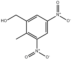 2-甲基-3,5-二硝基苯甲醇 结构式