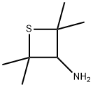 3-氨基-2,2,4,4-四甲基硫杂环丁烷, 80875-05-4, 结构式