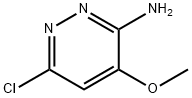 6-Chloro-4-Methoxy-pyridazin-3-ylaMine Structure