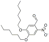 4,5-bis(hexyloxy)-2-nitrobenzaldehyde Structure