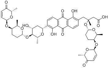 vineomycin B2 Struktur
