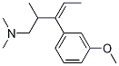 3-(3-Methoxyphenyl)-N,N,2-triMethylpent-3-en-1-aMine Struktur