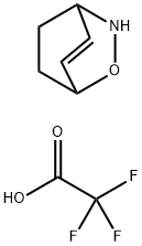2-Oxa-3-azabicyclo[2.2.2]oct-5-ene, 2,2,2-trifluoroacetate Structure