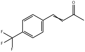 1-[4-(TRIFLUOROMETHYL)PHENYL]BUT-1-EN-3-ONE Struktur