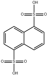 1,5-萘二磺酸, 81-04-9, 结构式