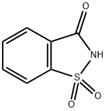 不溶性糖精, 81-07-2, 结构式