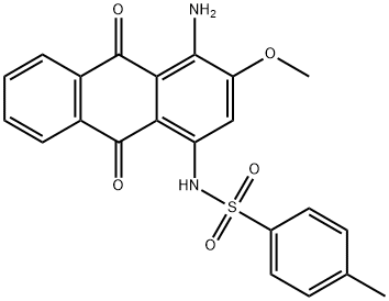 N-(4-アミノ-9,10-ジヒドロ-3-メトキシ-9,10-ジオキソアントラセン-1-イル)-4-メチルベンゼンスルホンアミド