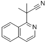 2-ISOQUINOLIN-1-YL-2-METHYLPROPIONITRILE 结构式