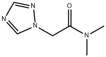 N,N-DiMethyl-1H-1,2,4-triazole-1-acetaMide 结构式