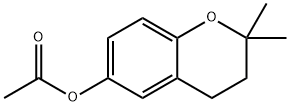 2H-1-Benzopyran-6-ol,3,4-dihydro-2,2-dimethyl-,acetate(9CI) Structure
