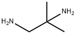1,2-ジアミノ-2-メチルプロパン 化学構造式