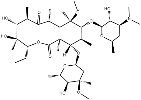 Clarithromycin Struktur