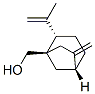 Bicyclo[3.2.1]octane-1-methanol, 6-methylene-2-(1-methylethenyl)-, (1R,2S,5R)- (9CI) Structure