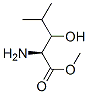 Leucine,  3-hydroxy-,  methyl  ester  (9CI) Struktur