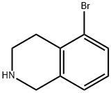 5-ブロモ-1,2,3,4-テトラヒドロイソキノリン塩酸塩 臭化物 化学構造式