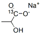 L-乳酸钠盐(1-13C), 81273-81-6, 结构式