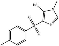 1-METHYL-4-TOSYLIMIDAZOLE-5-THIOL Struktur
