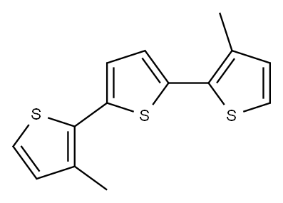 3,3''-DIMETHYL-2,2',5',2''-TERTHIOPHENE Struktur