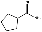 CYCLOPENTANECARBOXIMIDAMIDE Struktur