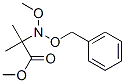 Methyl 2-[(benzyloxy)(methoxy)amino]-2-methylpropanoate Struktur