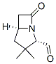 1-Azabicyclo[3.2.0]heptane-2-carboxaldehyde,3,3-dimethyl-7-oxo-,cis-(9CI) Struktur