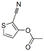 2-CYANO-3-THIENYL ACETATE Structure