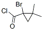 Cyclopropanecarbonyl chloride, 1-bromo-2,2-dimethyl- (9CI) Structure