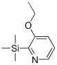 Pyridine, 3-ethoxy-2-(trimethylsilyl)- (9CI) Structure