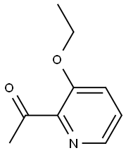 1-(3-乙氧基吡啶-2-基)乙酮, 81376-88-7, 结构式