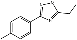 5-ETHYL-3-P-TOLYL-1,2,4-OXADIAZOLE, 81386-31-4, 结构式