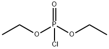 クロロりん酸ジエチル 化学構造式