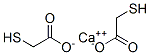 Calcium thioglycolate Struktur