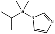 1-(二甲基异丙基硅烷)咪唑 结构式