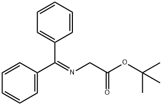 N-二苯亚甲基-甘氨酸叔丁酯 结构式