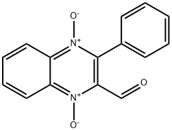 3-Phenyl-2-quinoxalinecarbaldehyde 1,4-dioxide Struktur