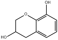 3,4-dihydro-2H-chromene-3,8-diol Struktur