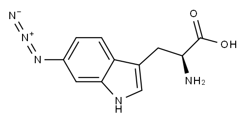 6-azidotryptophan Struktur