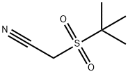 叔丁烷硫酰乙腈, 81536-18-7, 结构式