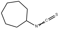 イソチオシアン酸シクロヘプチル 化学構造式