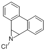 1H-Phenanthro(9,10-b)azirine, 1a,9b-dihydro-1-chloro- Structure